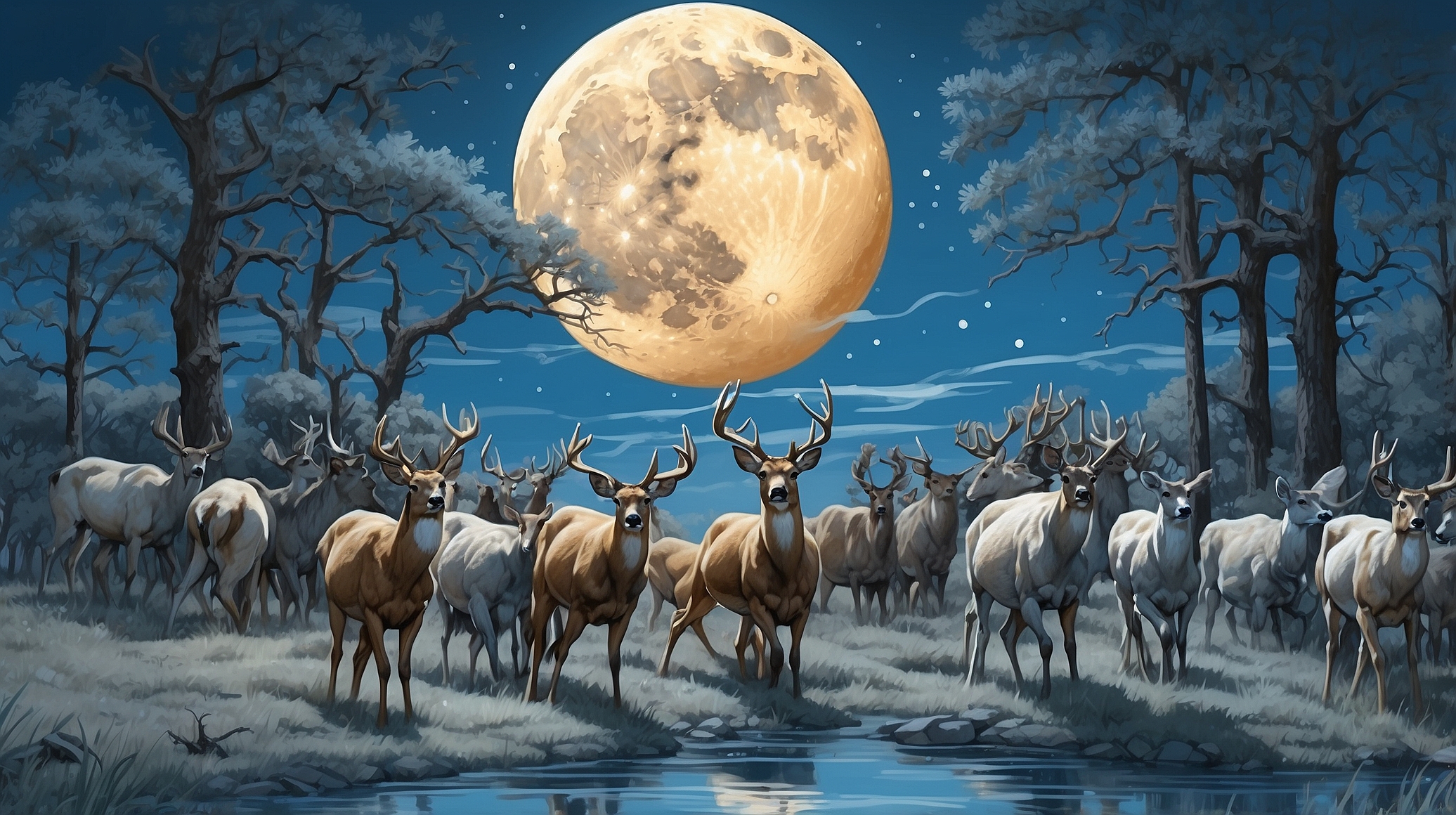 Featured image for “How Moon Phases Affect Whitetail Deer Movement In Texas”