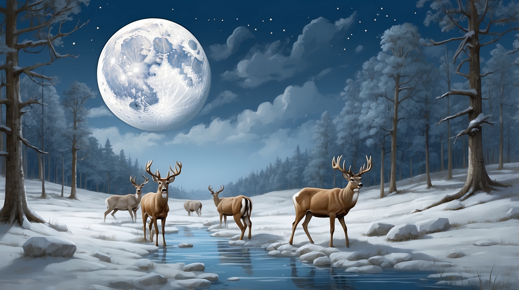 Featured image for “The Impact Of Weather And Moon Phases On Whitetail Deer Activity”